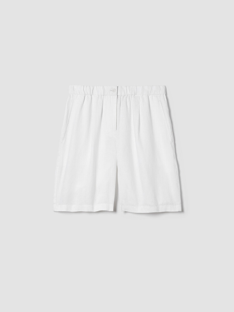 Organic Linen Shorts 1