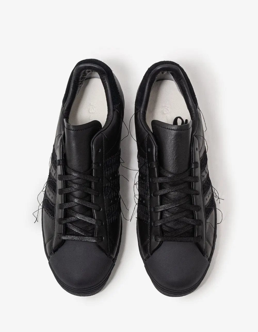 Y-3 Black Superstar Trainers - 7