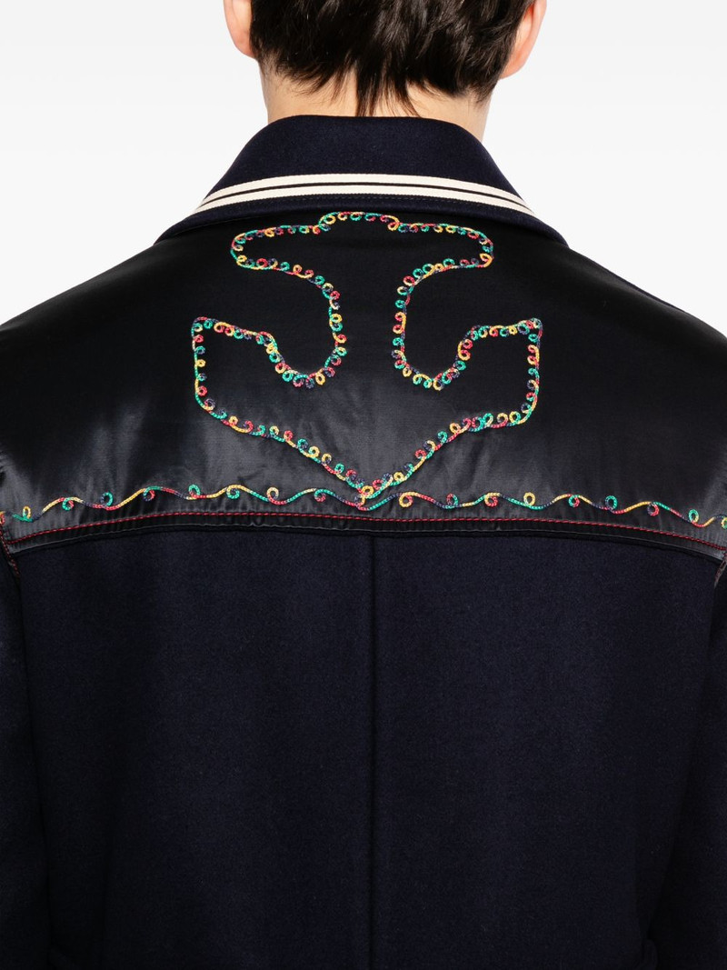 double-breasted embroidered jacket 5