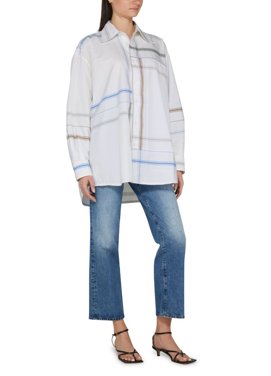 Asymmetric cotton shirt - 2