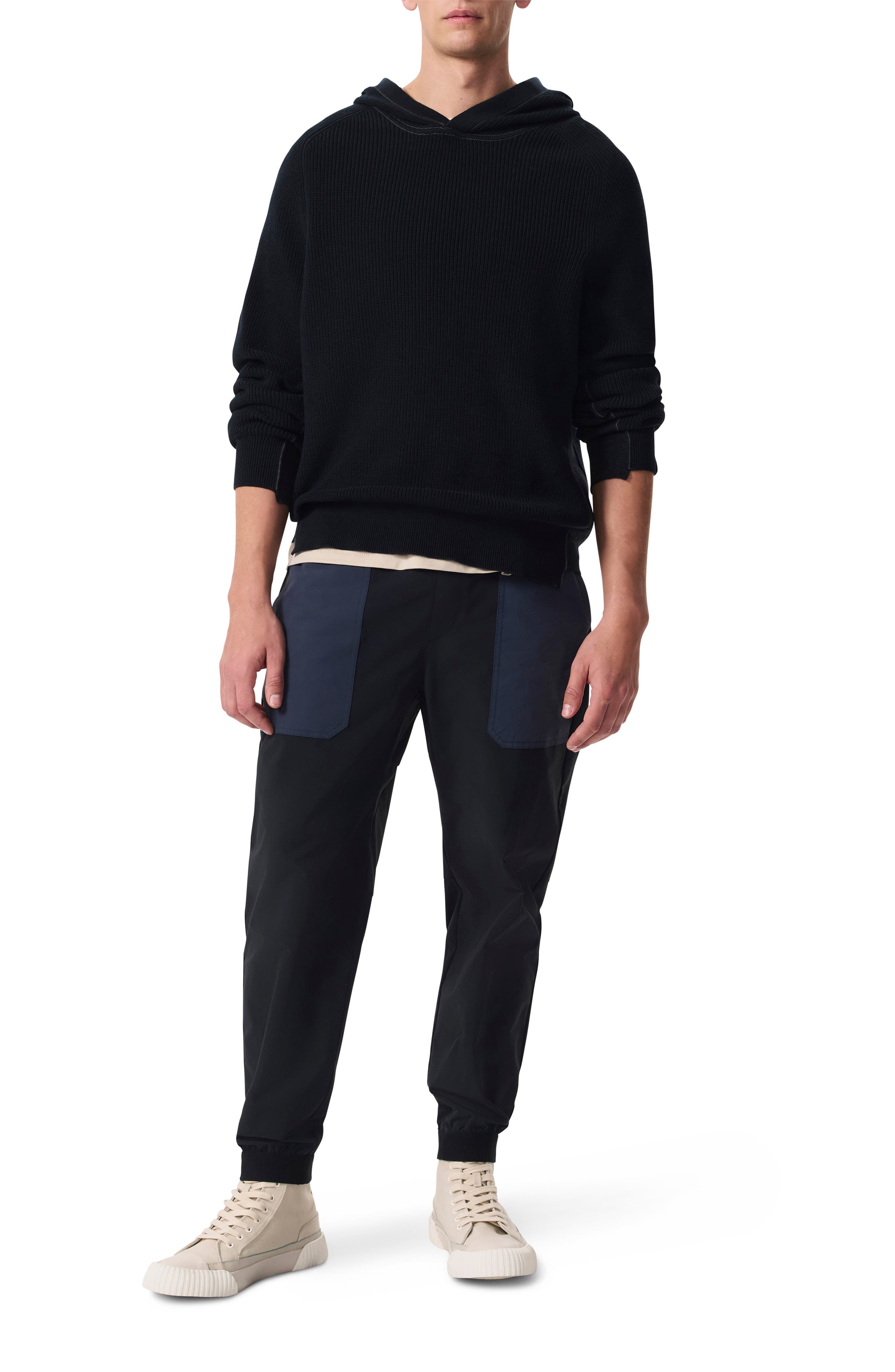 rag & bone Robert Pursuit Utility Joggers in Jet Black at Nordstrom - 6