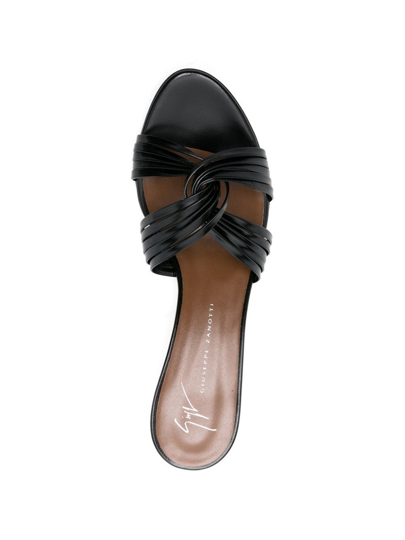 knotted leather sandals 4