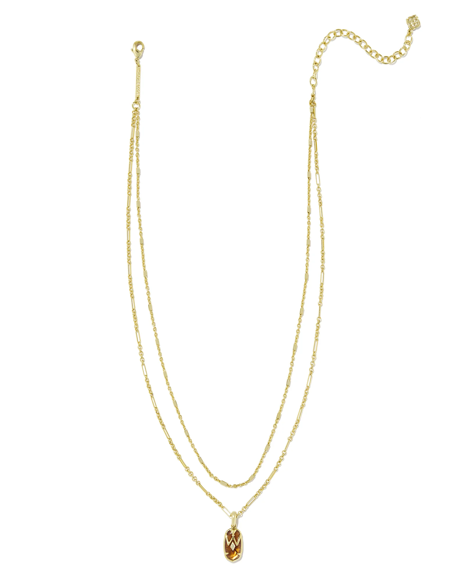 Wrangler® x Yellow Rose by Kendra Scott Elisa Gold Multi Strand Necklace - 1