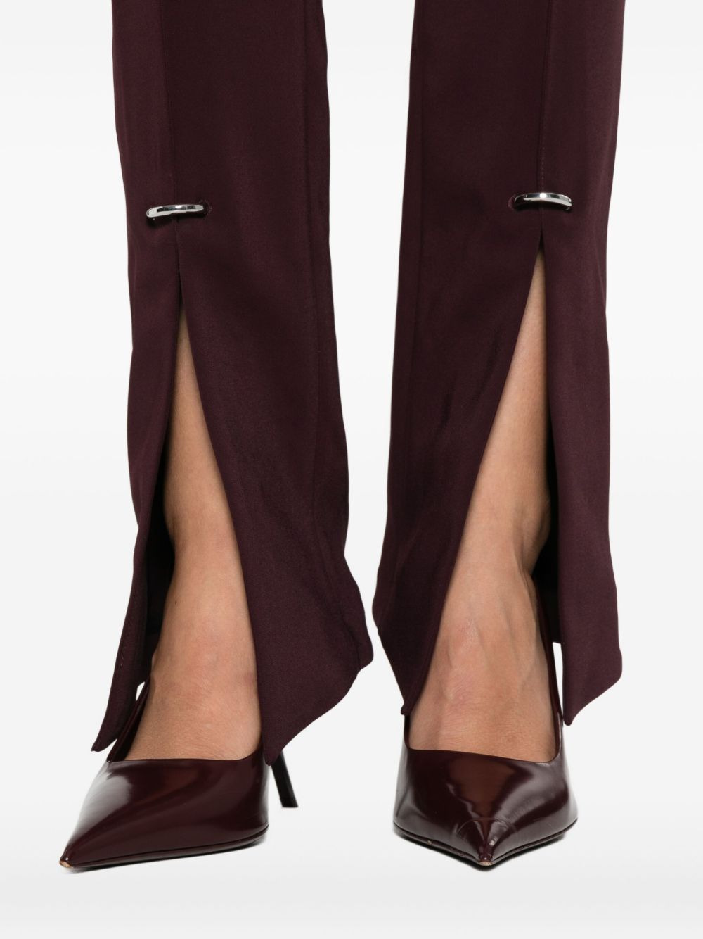 split-hem trousers - 5