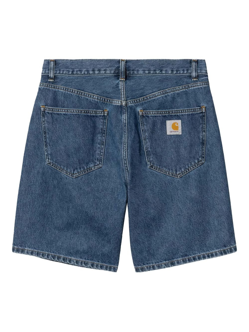 five-pocket denim shorts - 2
