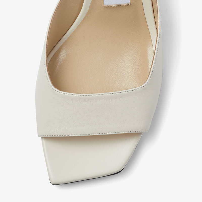 지니아 65
Latte Nappa 가죽 Mules 4