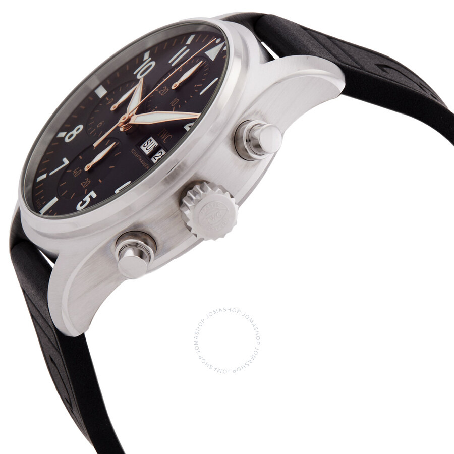 IWC Pilots Chronograph IWC Apxgp Automatic Black Dial Watch IW388116 - 2