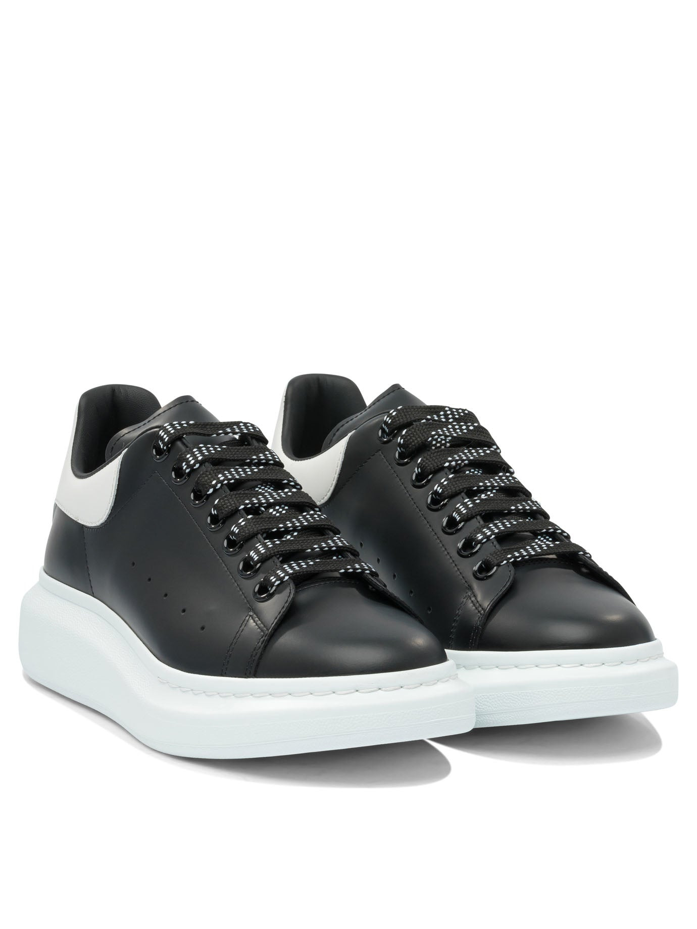 Leather Upper And Rubber Sole Sneaker Sneakers & Slip-On Black - 2