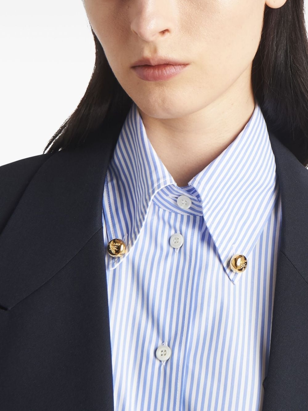 striped cotton shirt - 5
