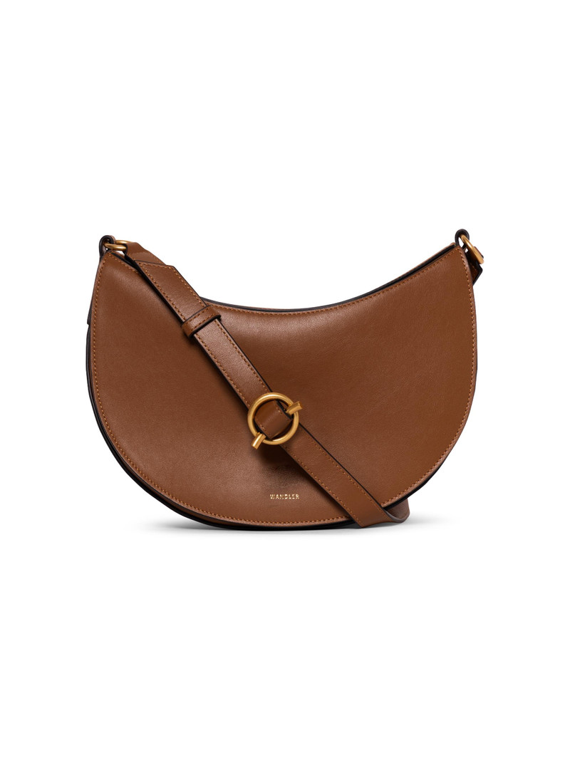 Women's Kate Leather Saddle Bag - Saddle 1