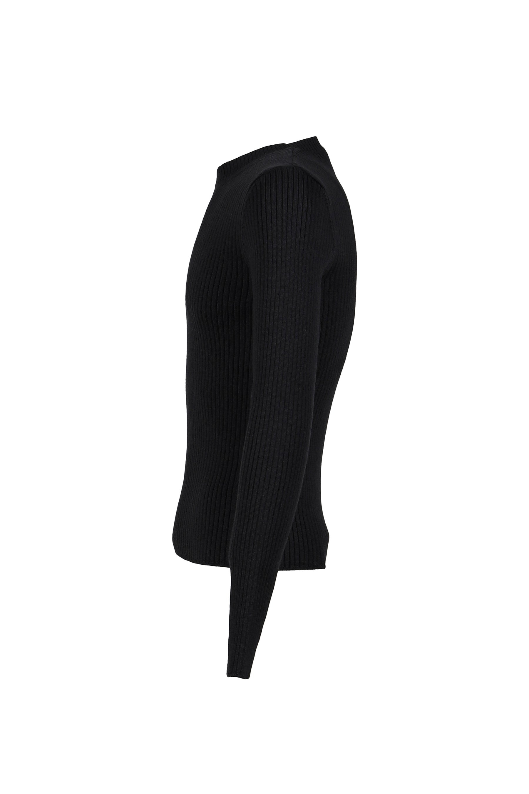 COMPACT ROUNDNECK / BLACK - 3