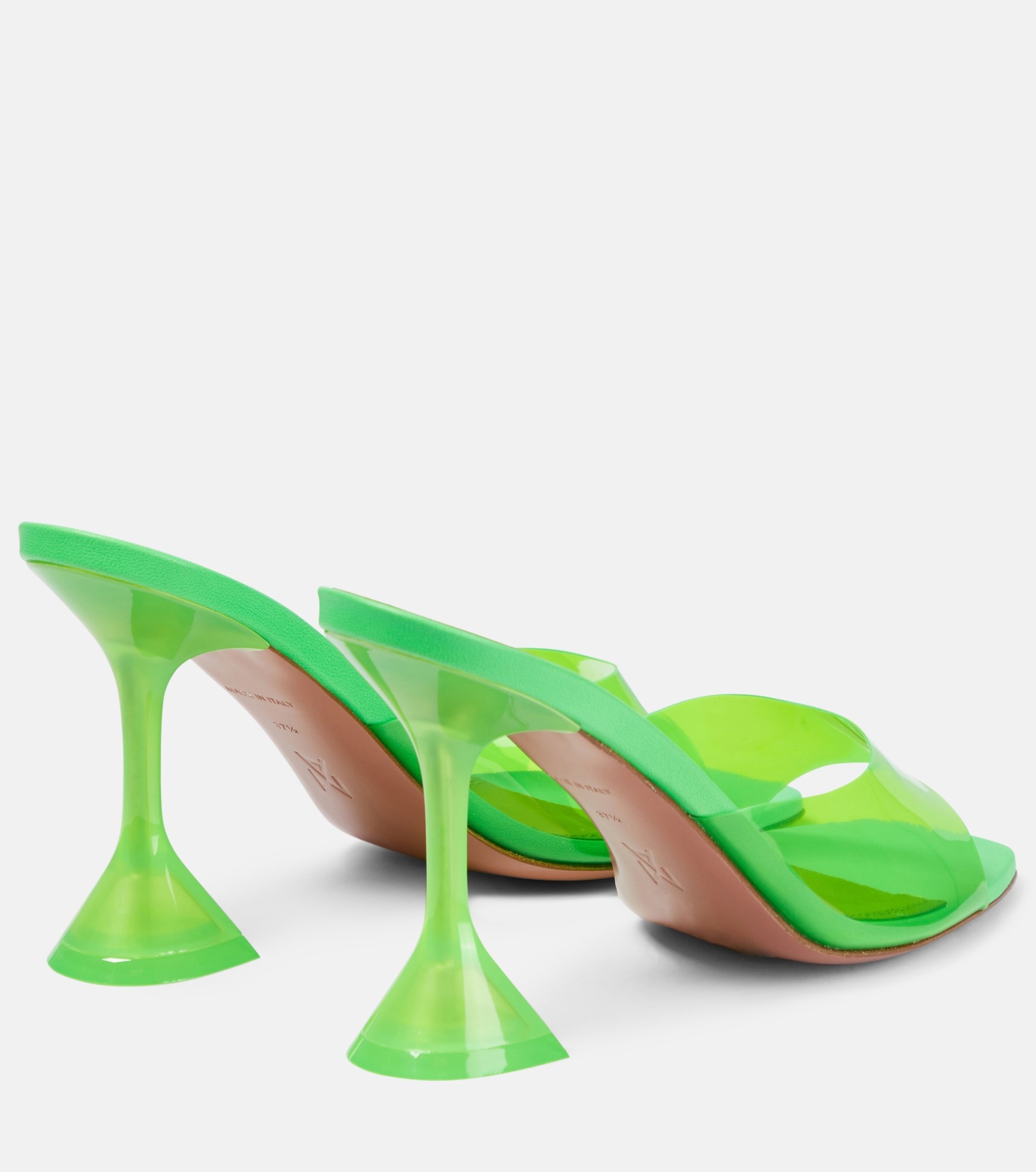 Lupita PVC mules - 3