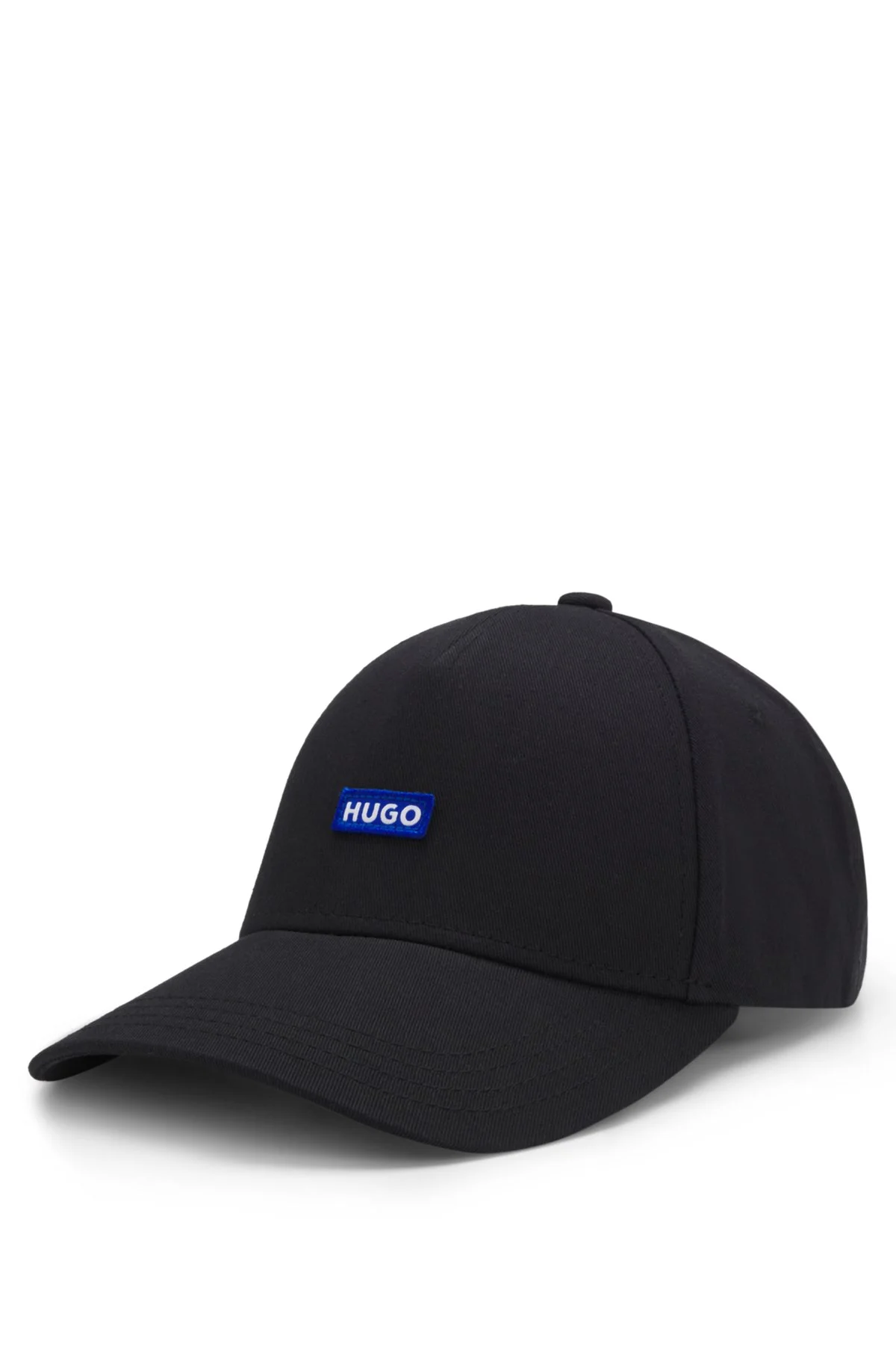 COTTON-TWILL CAP WITH EMBROIDERED LOGO LABEL - 1