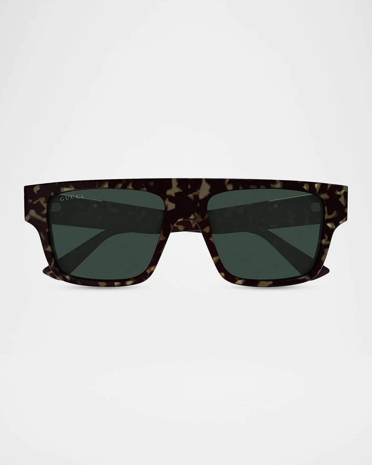 Men's Subtle Web 53mm Square Acetate Sunglasses - 1