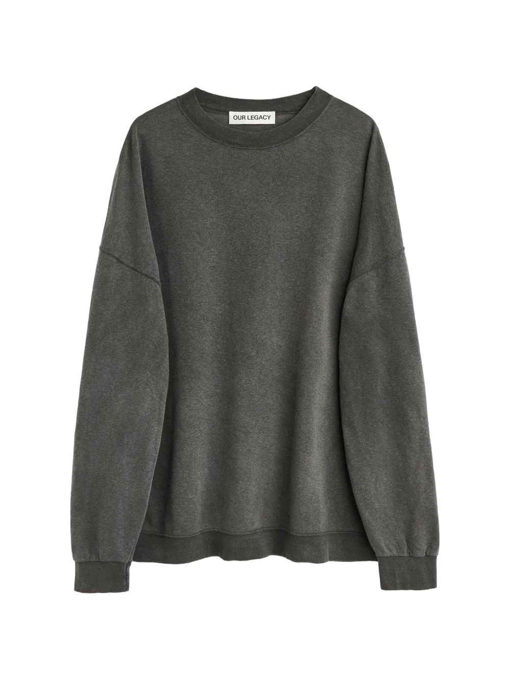 washed oversized sweatshirt - 1