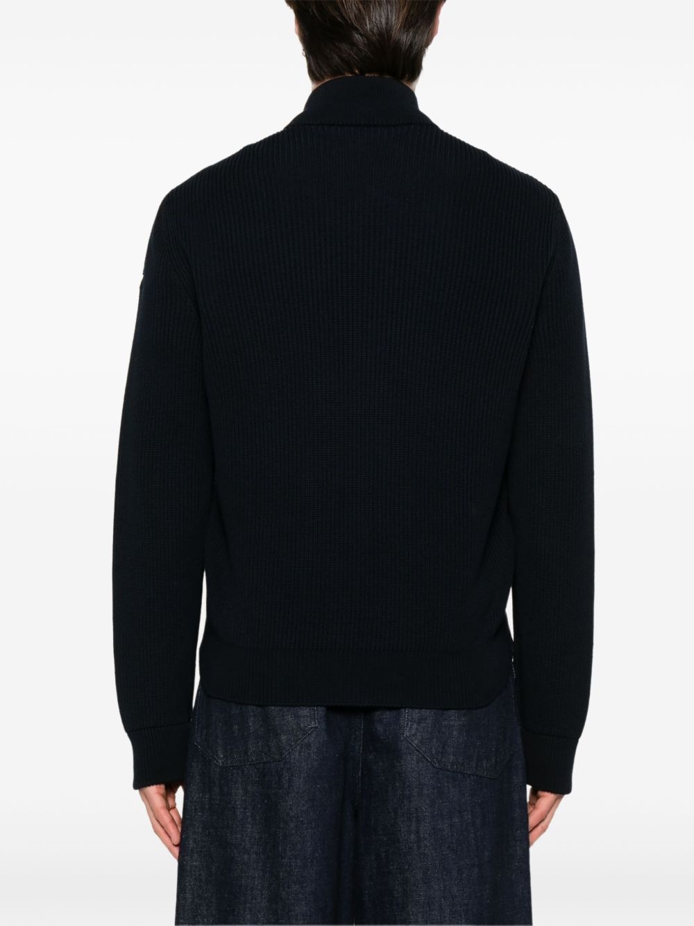 padded-panels cardigan - 4