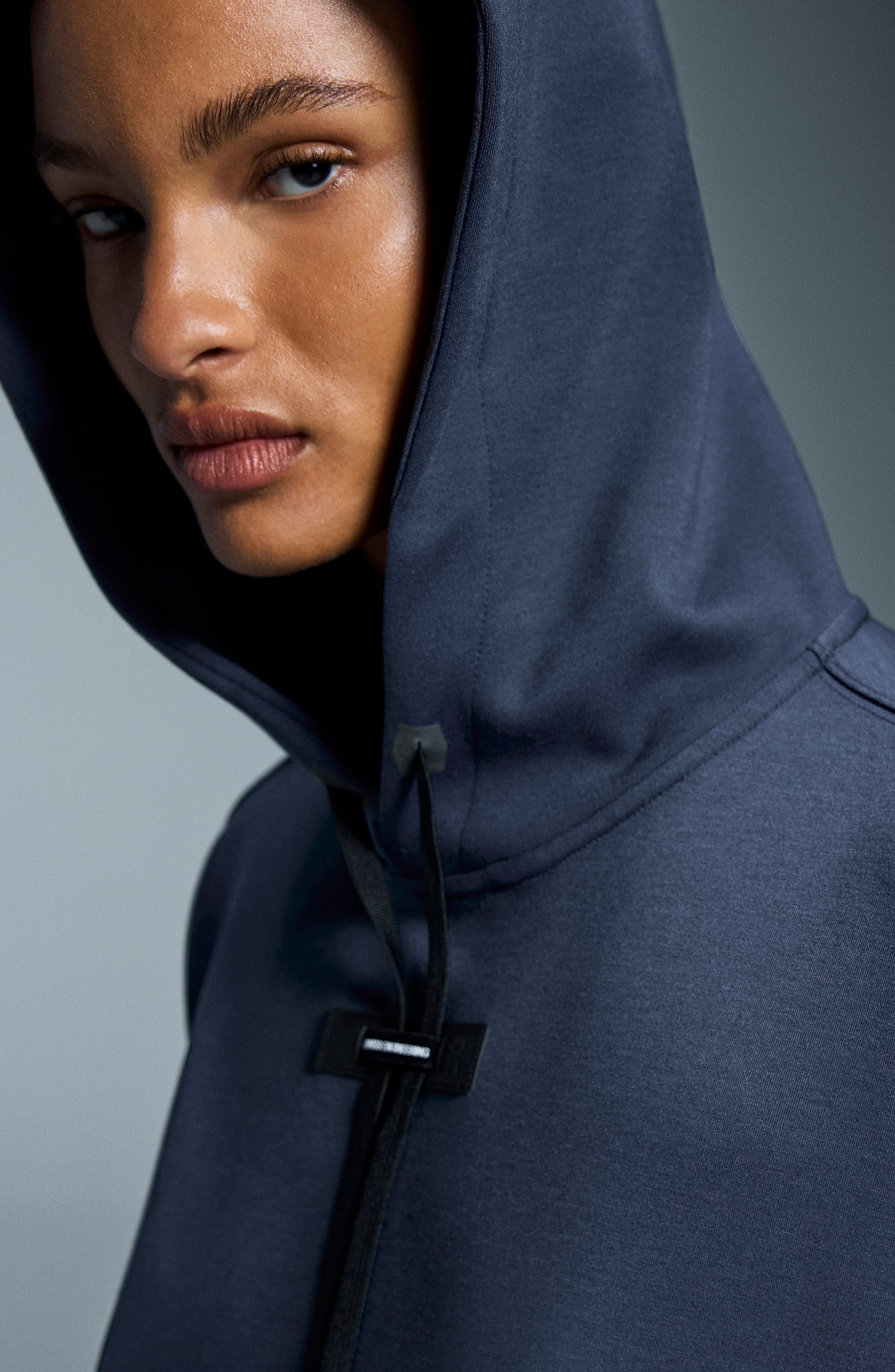 On Recycled Polyester Blend Hoodie in Midnight at Nordstrom - 4