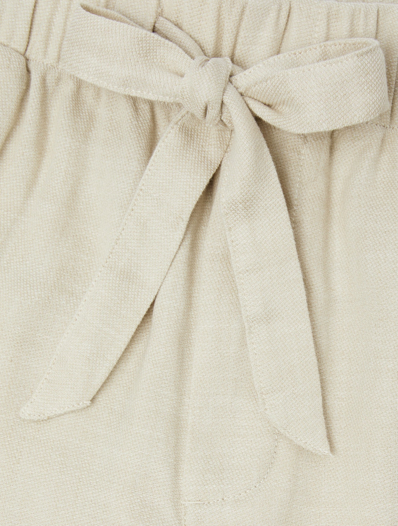 FRESCOBOL CARIOCA LUAN COTTON-LINEN TROUSERS outlook