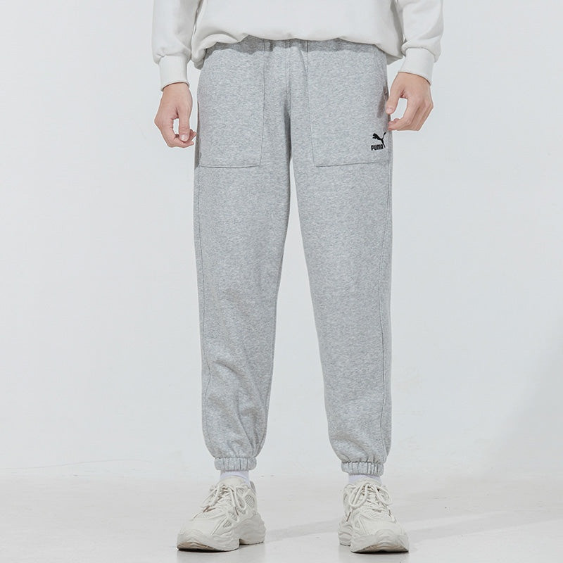 PUMA PUMA Classics Small Logo Trousers 'Grey' 533118-04 outlook