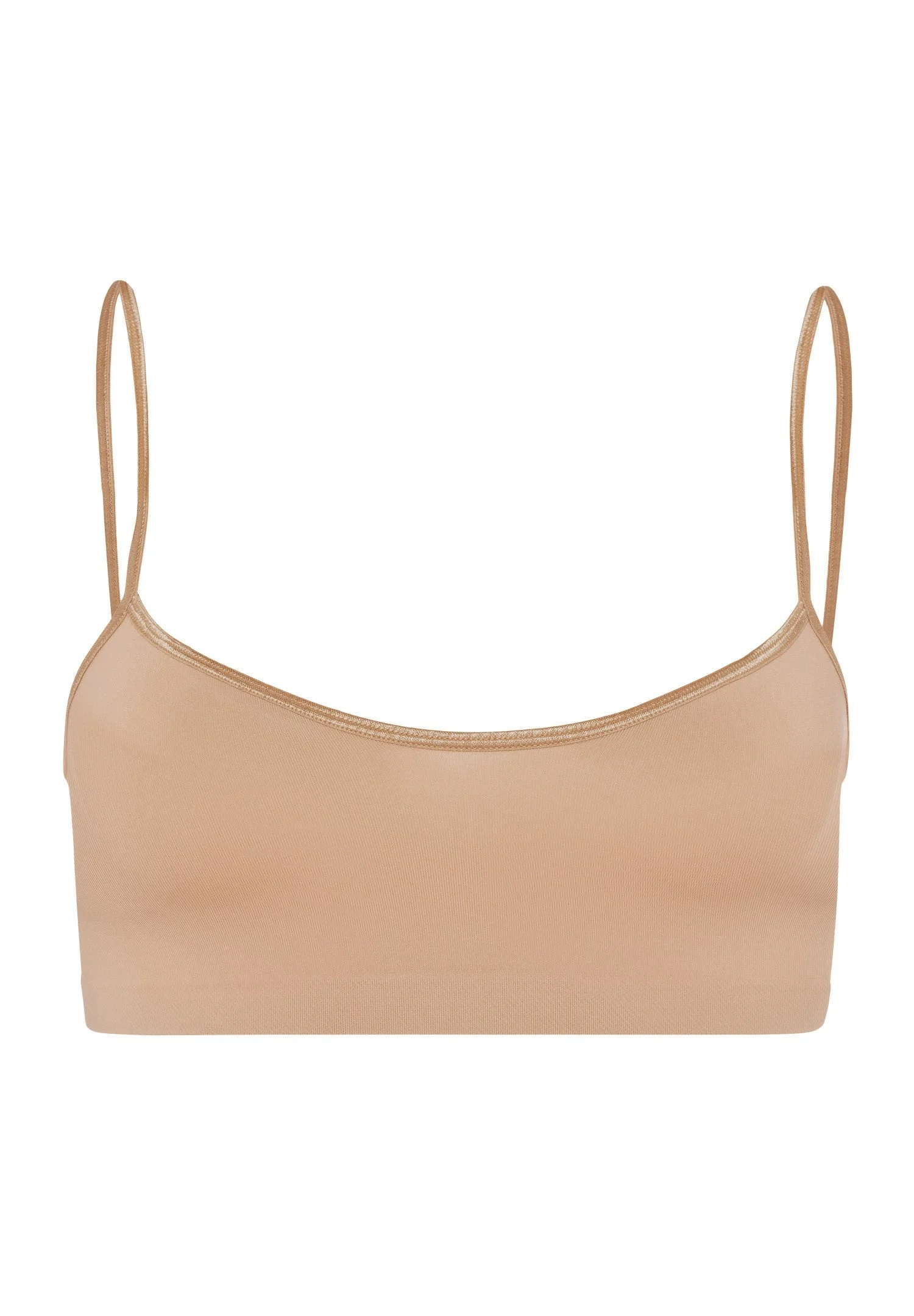 Touch Feeling Spaghetti Crop Top - 1