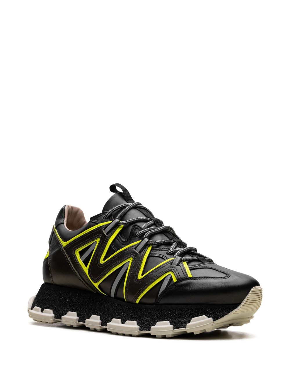 Trail-Tackling Lightning "Black/Lightning Yellow"" sneakers - 2