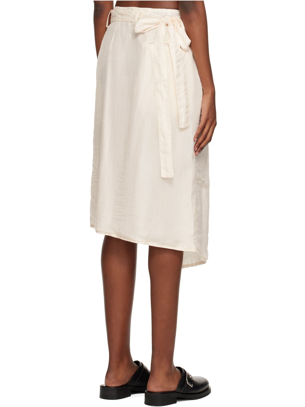 Off-White Work Sarong Midi Skirt - 3