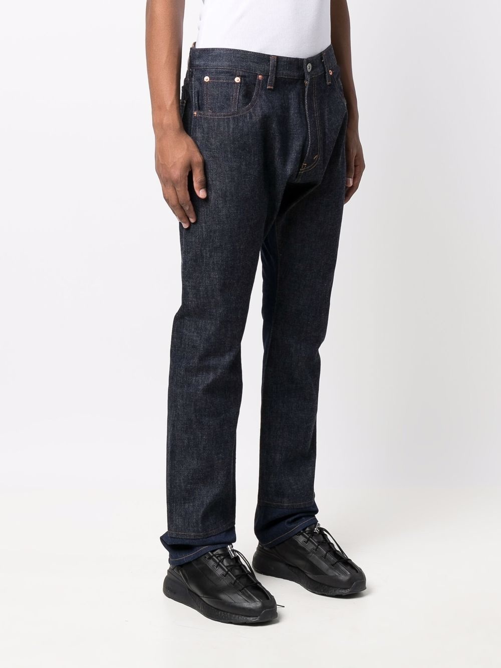 straight-leg denim jeans - 4