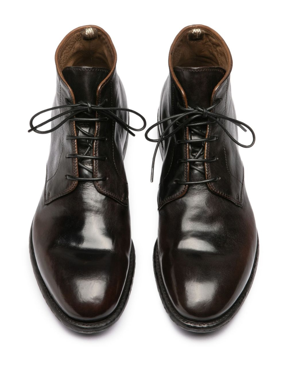 Emory lace-up leather boots - 4
