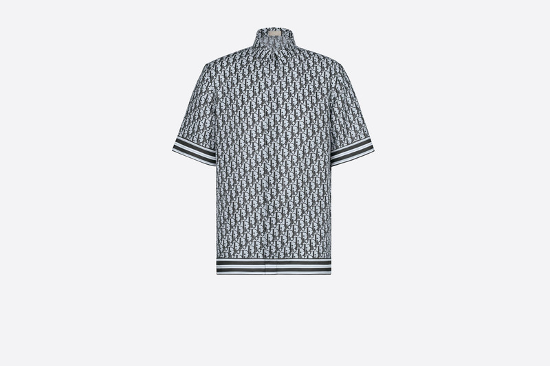 Dior Oblique Pixel Short-Sleeved Shirt 1