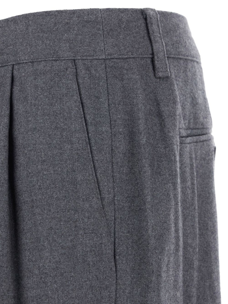 pleated-front trousers 3