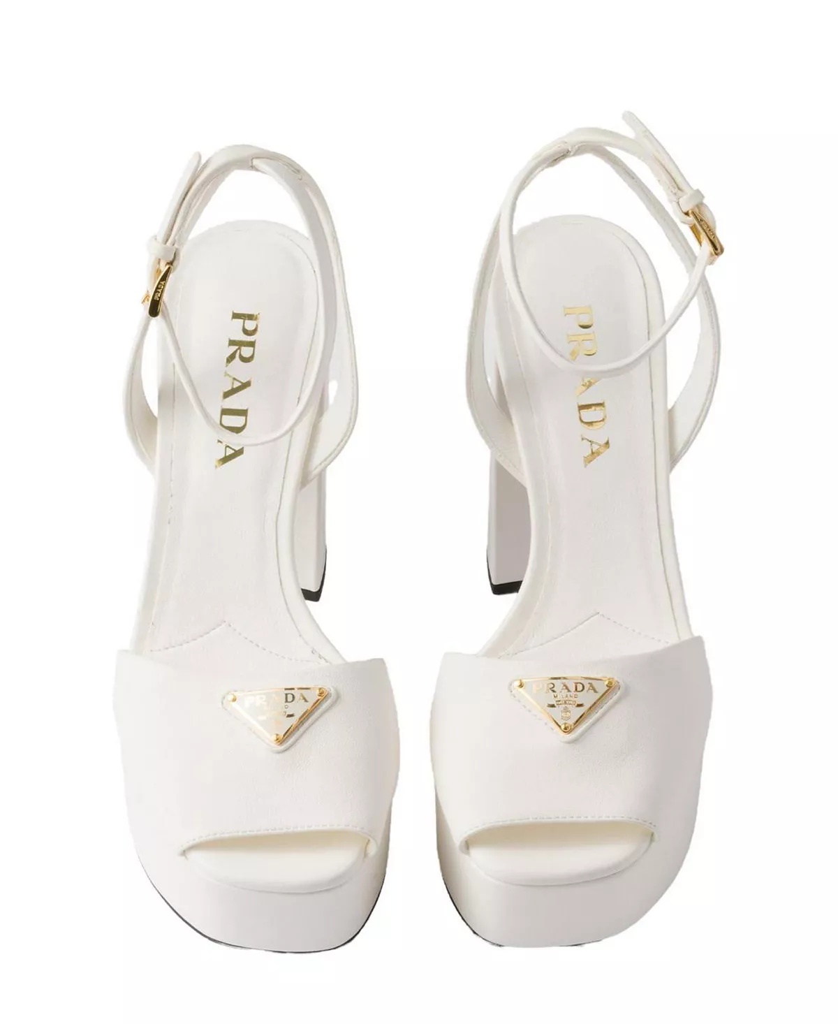 Women's Nappa Leather Platform Sandals - 3