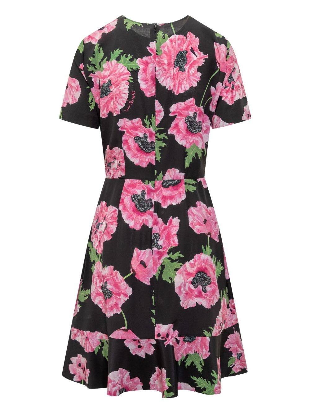 printed mini dress - 2