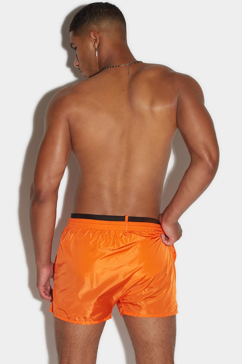 DSQUARED2 SLANTED LOGO BOXER MIDI - 2