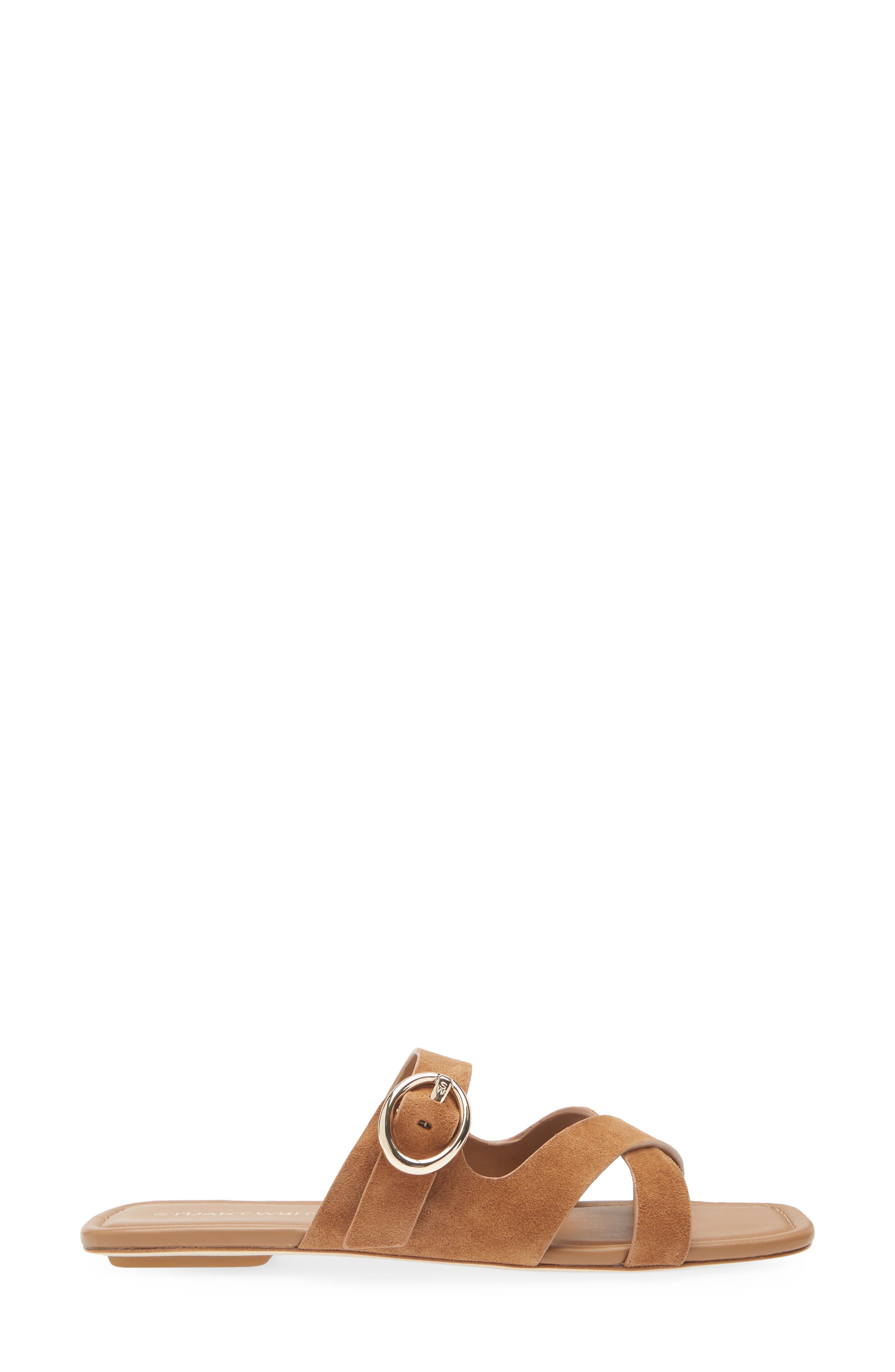 Stuart Weitzman Villa Slide Sandal in Doe at Nordstrom - 3