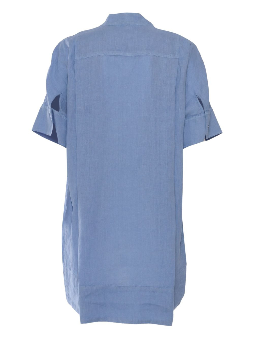 short-sleeve linen shirt - 2