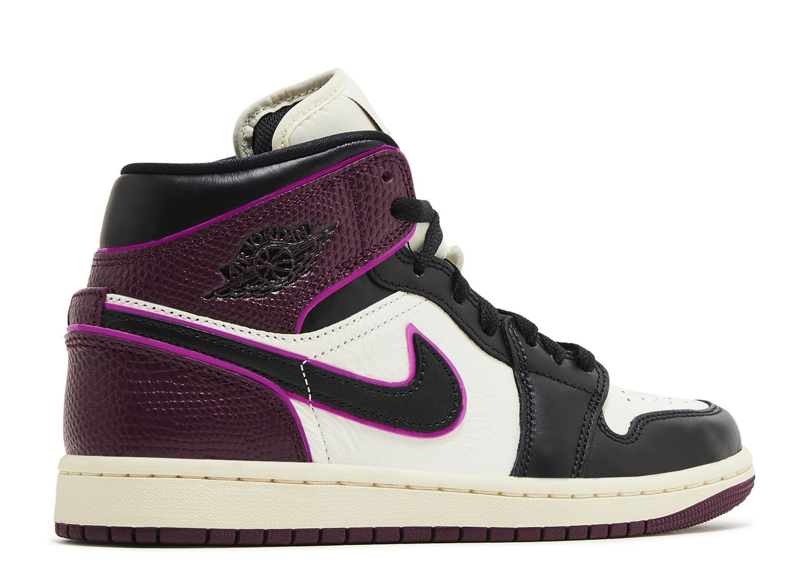 WMNS JORDAN 1 MID 'BORDEAUX' - 3