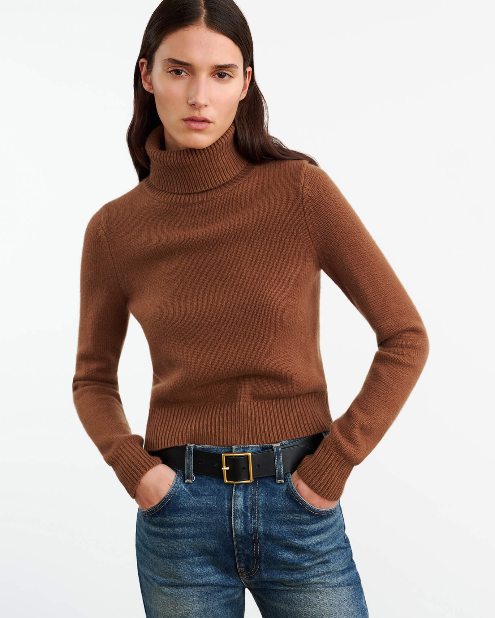 HOLLYN CASHMERE TURTLENECK SWEATER - 2