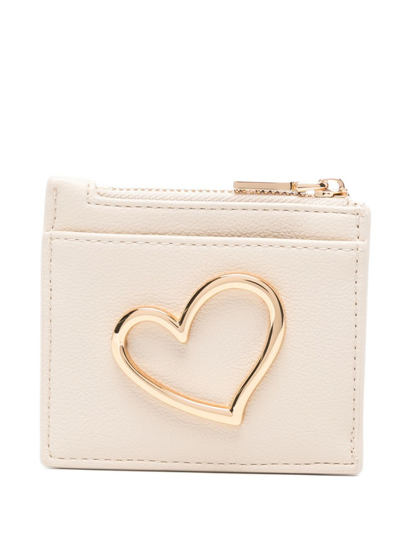 Moschino heart zip card holder outlook