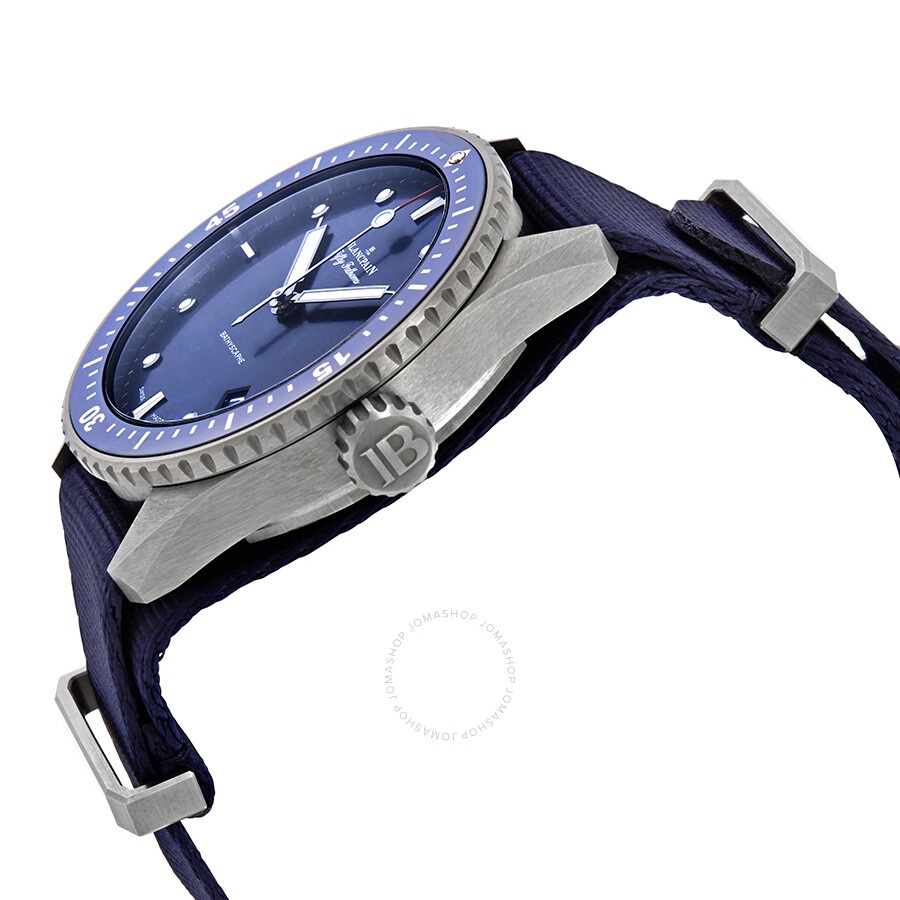 Blancpain Fifty Fathoms Bathyscaphe Automatic Blue Dial Men's Watch 5000-0240-NAOA - 2