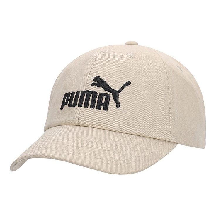 PUMA Essential Baseball Cap 'Beige Black' 022416-82 - 1