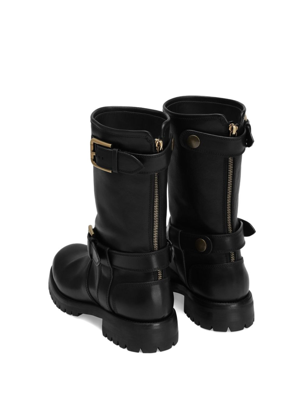 buckle-detail knee-high boots - 3