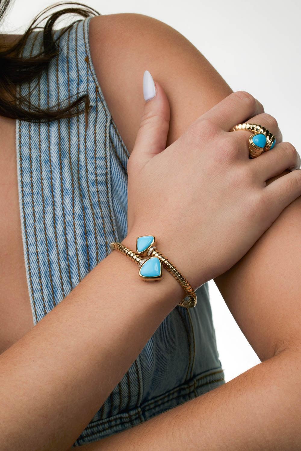 Turquoise Trisolina Bracelet - 4