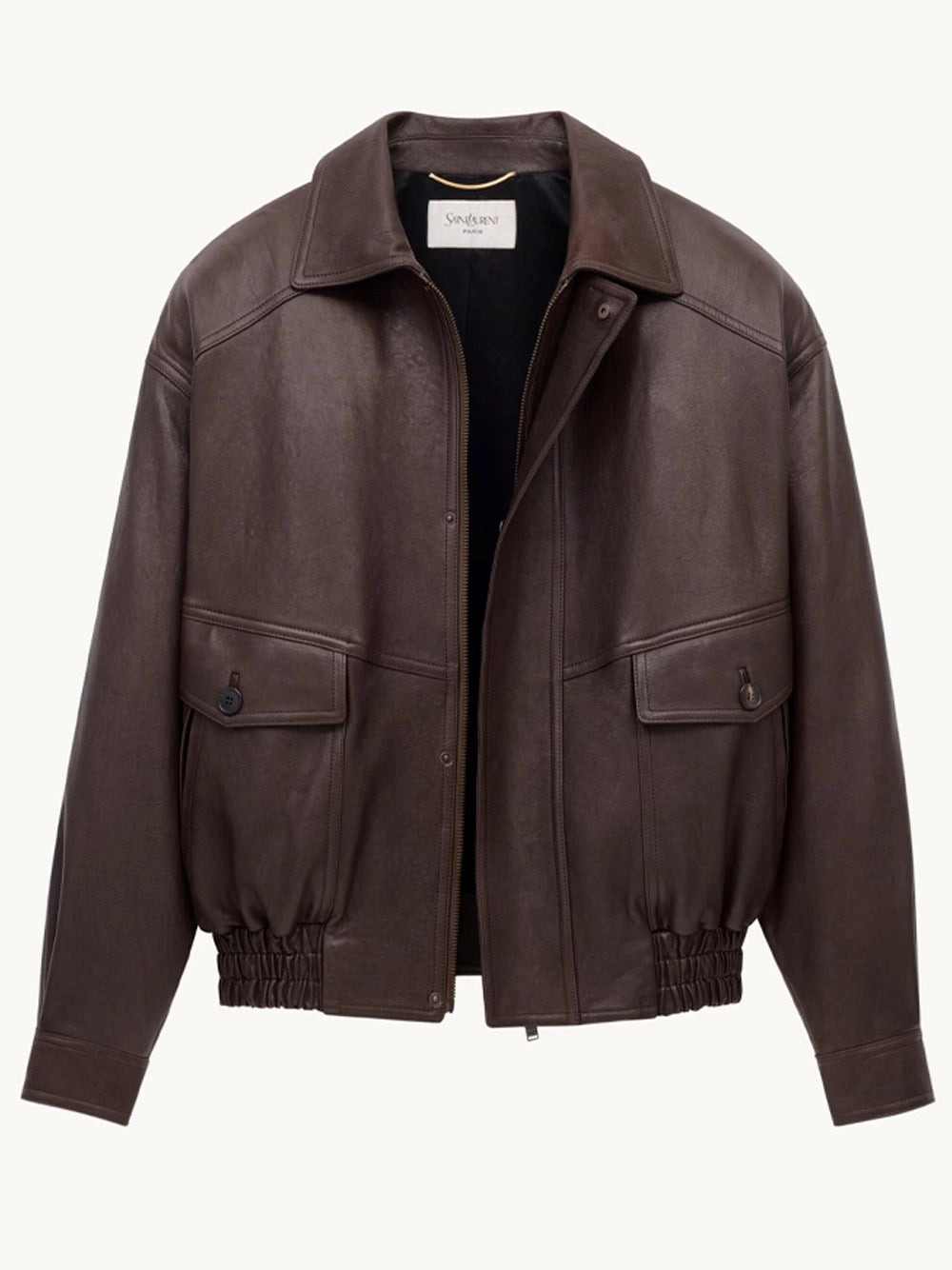 Saint Laurent Women Leather Blouson - 3