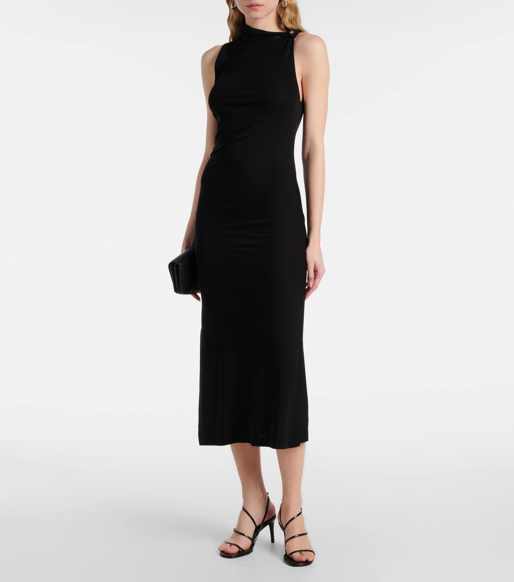 Draped maxi dress - 2