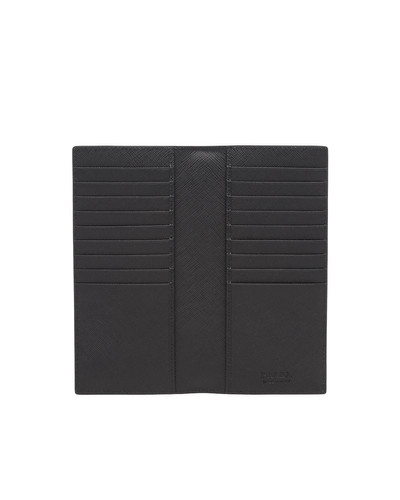 Prada Large Saffiano Leather Wallet outlook