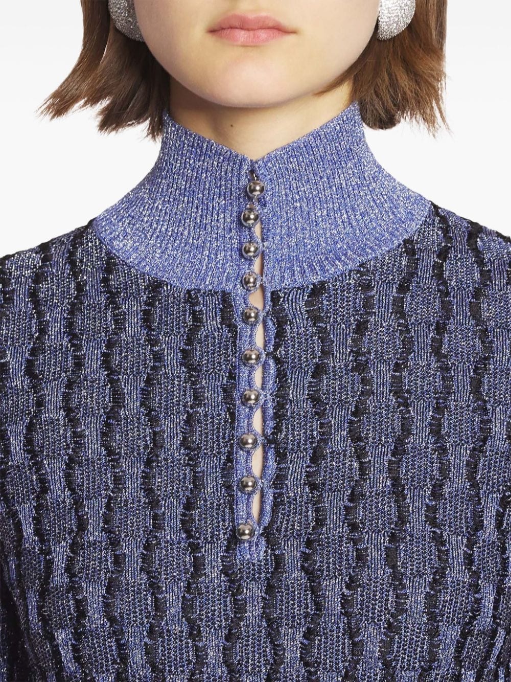 lurex-detail jumper - 5