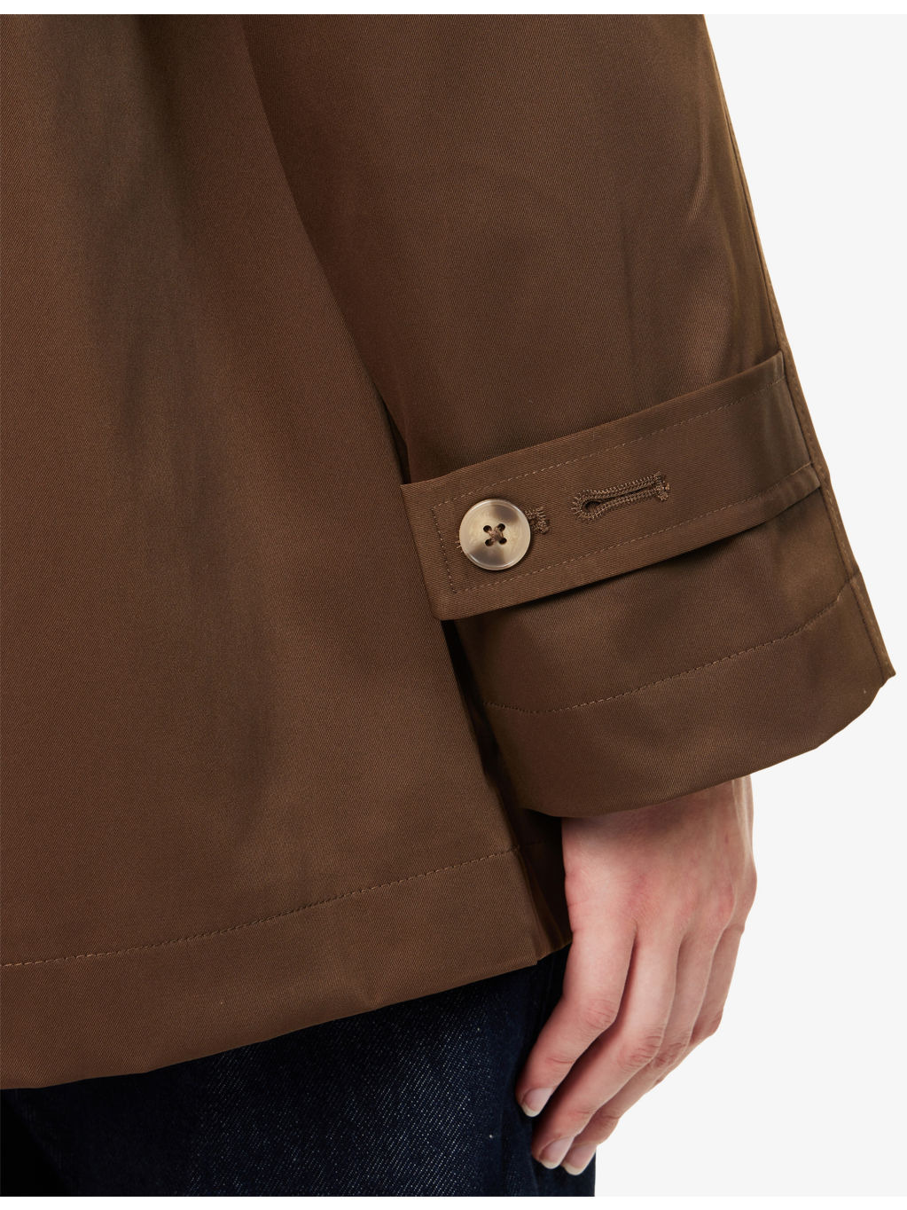 Fisher Oversized Woven Trench Coat - 5
