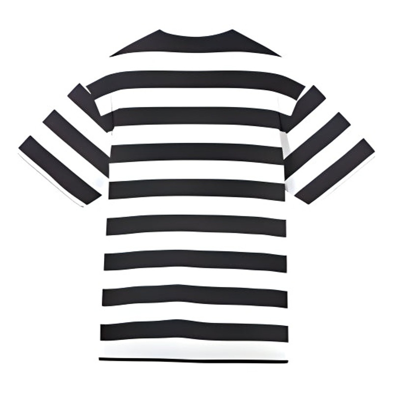 PUMA PUMA Downtown Striped T-shirt 'Black White' 630115-01 outlook