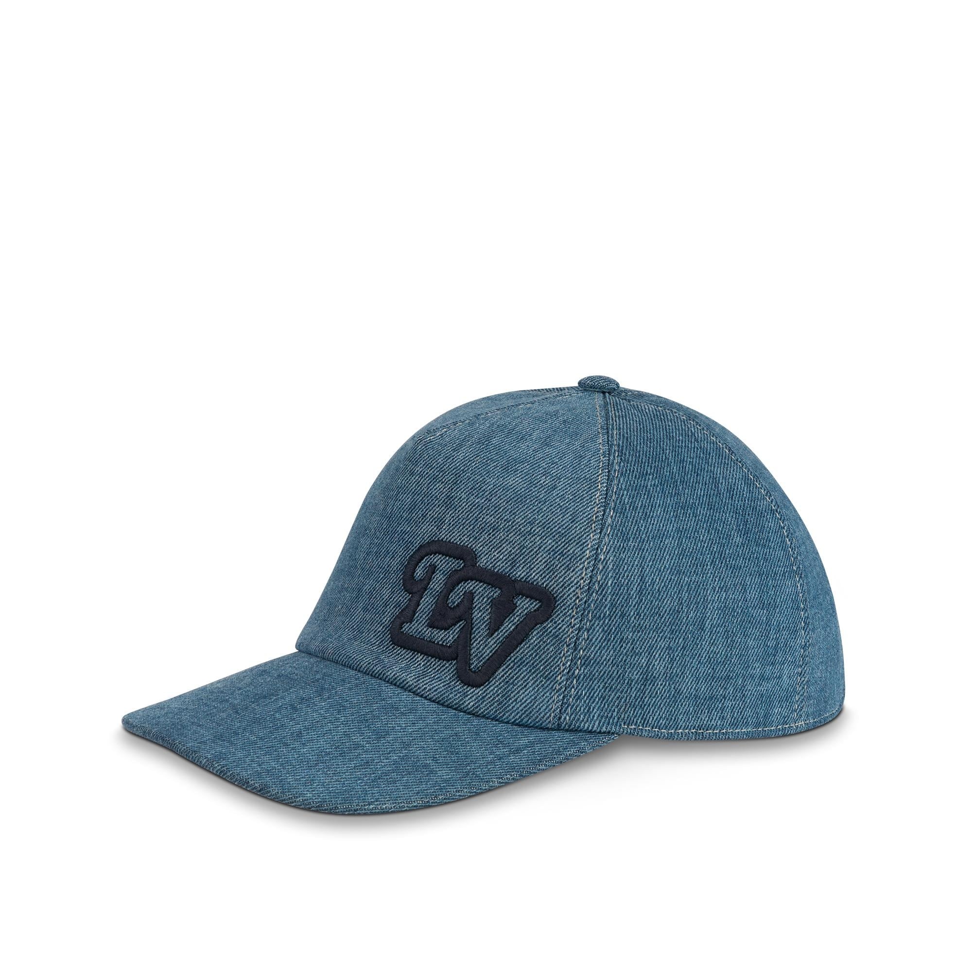 LV Denim Cap - 1
