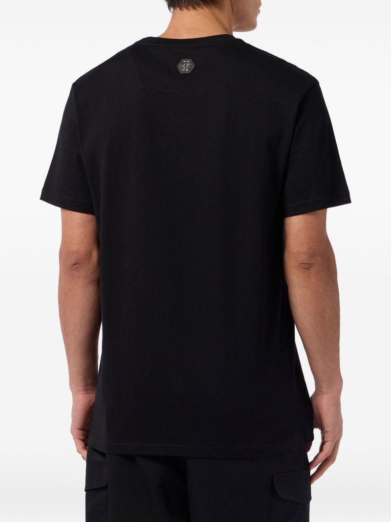 rhinestone-skull T-shirt 3